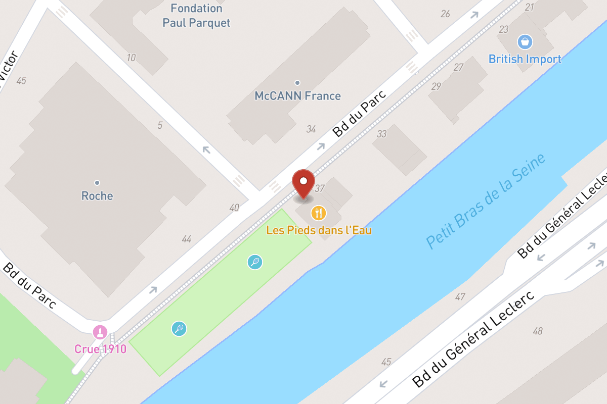 Plan de situation — 39 Boulevard du Parc