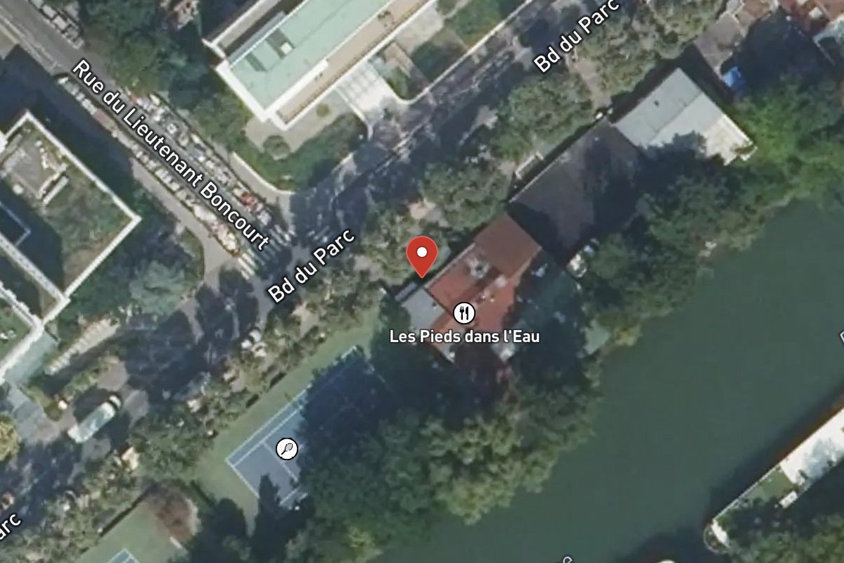 Vue satellite — 39 Boulevard du Parc
