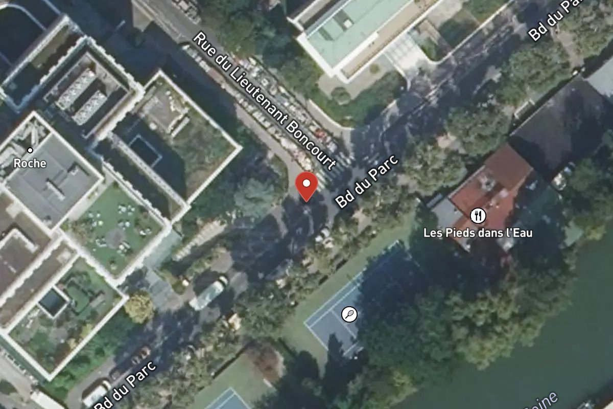 Vue satellite — 40 Boulevard du Parc
