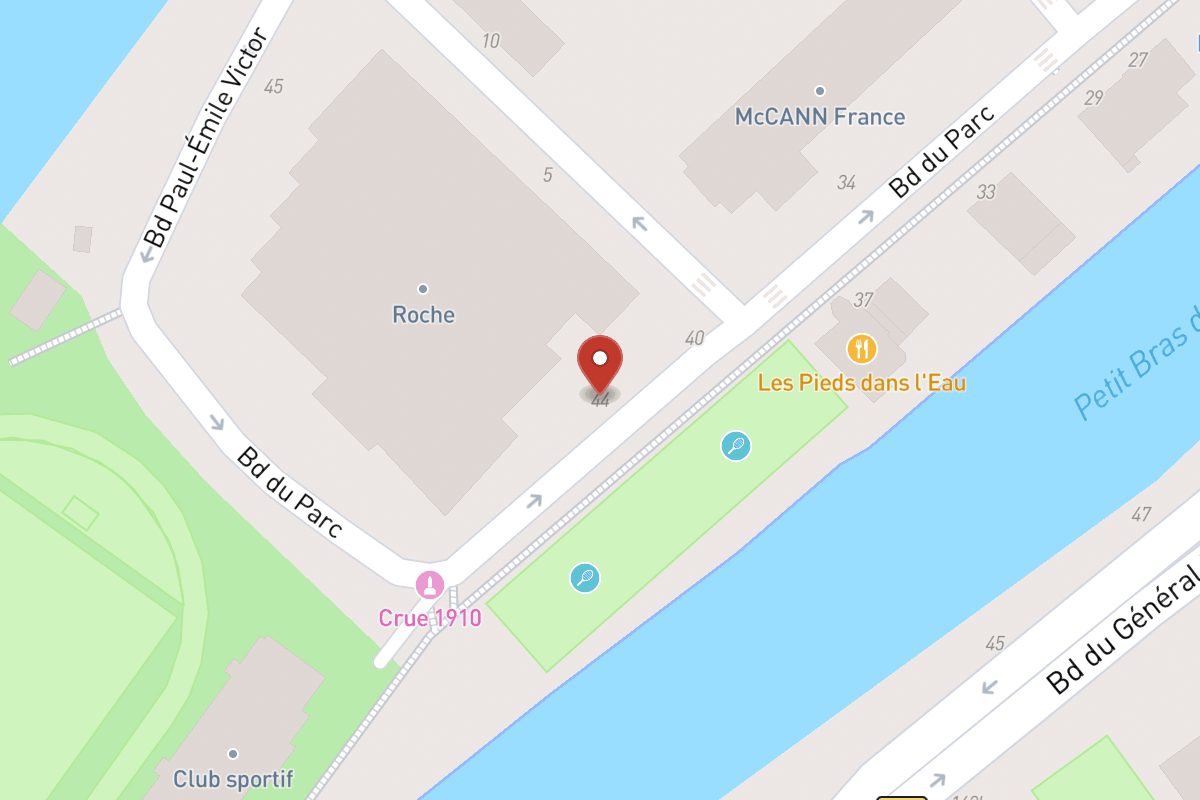 Plan de situation — 44 Boulevard du Parc