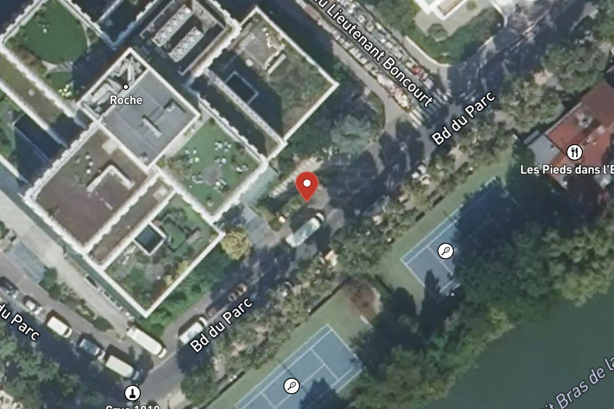 Vue satellite — 44 Boulevard du Parc