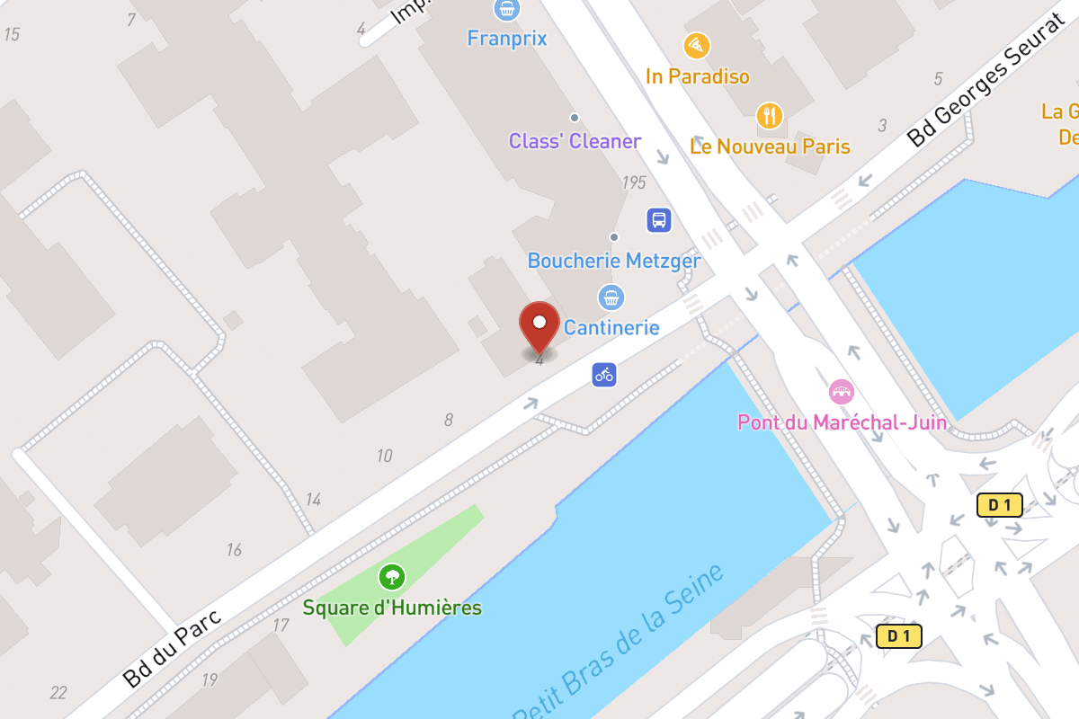 Plan de situation — 4 Boulevard du Parc