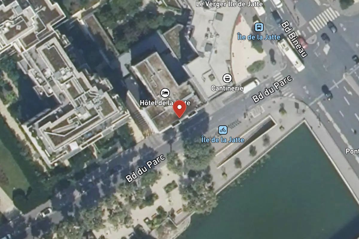 Vue satellite — 4 Boulevard du Parc