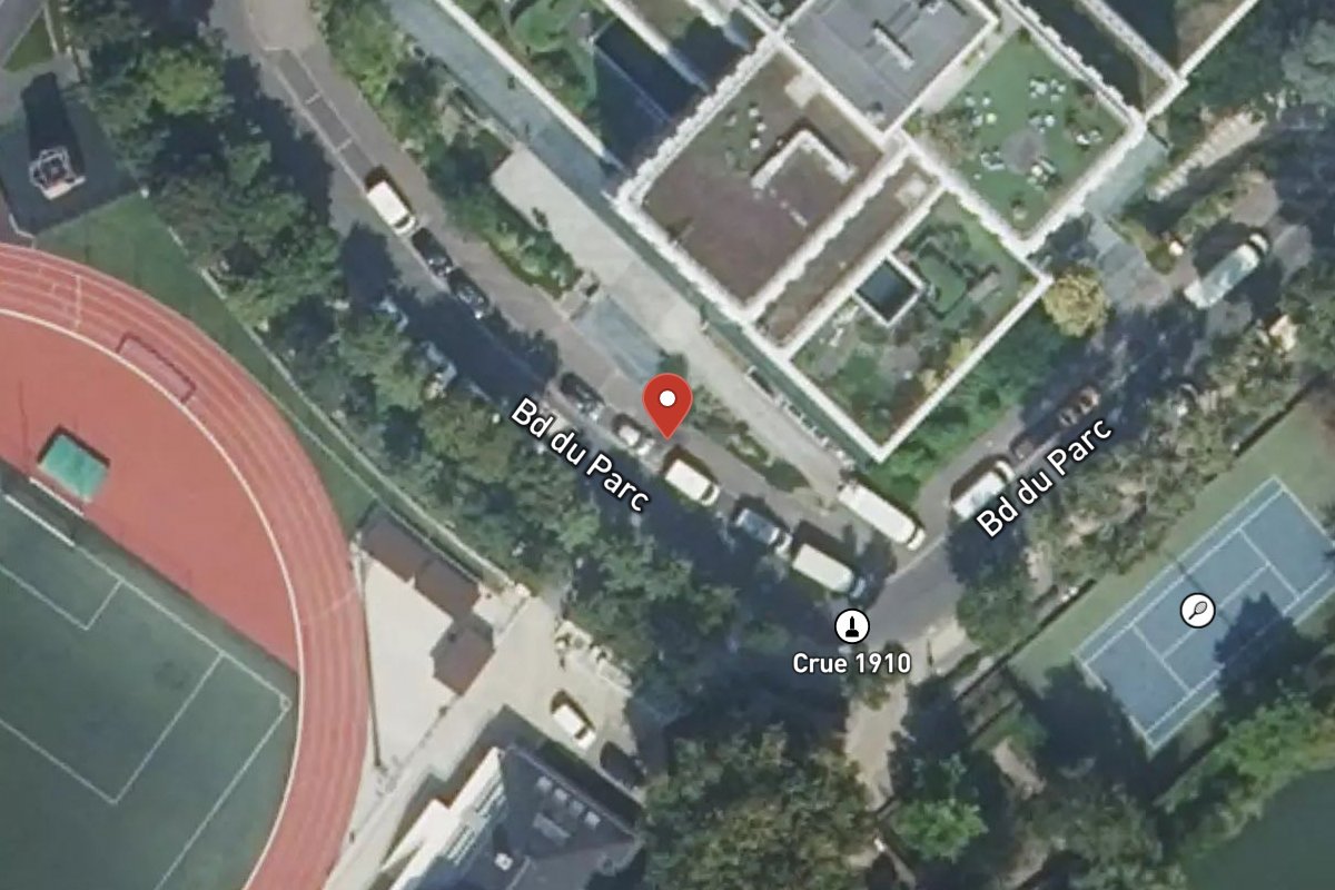 Vue satellite — 62 Boulevard du Parc