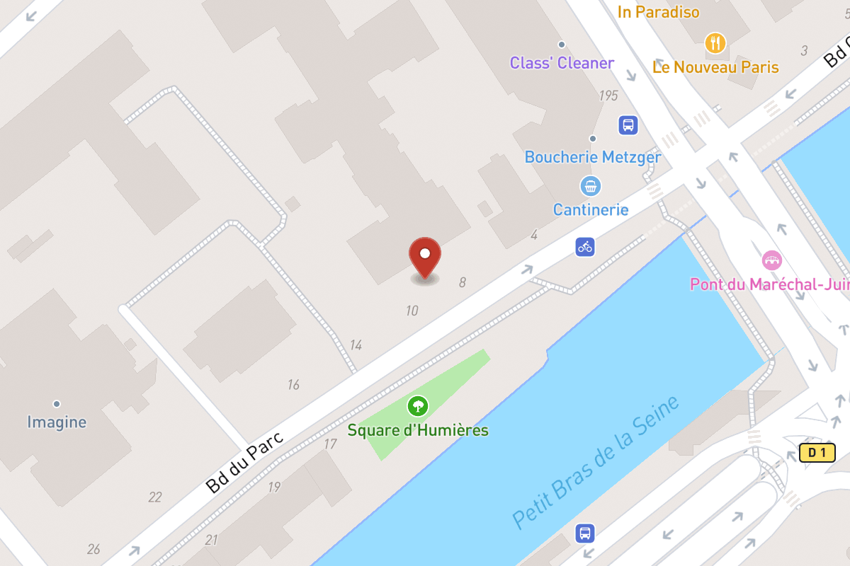 Plan de situation — 6 Boulevard du Parc
