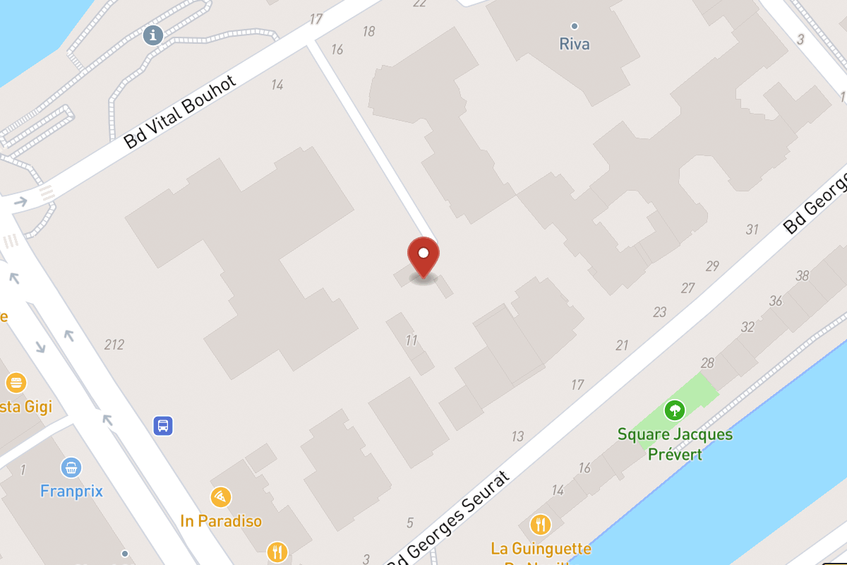 Plan de situation — 11TER Boulevard Georges Seurat
