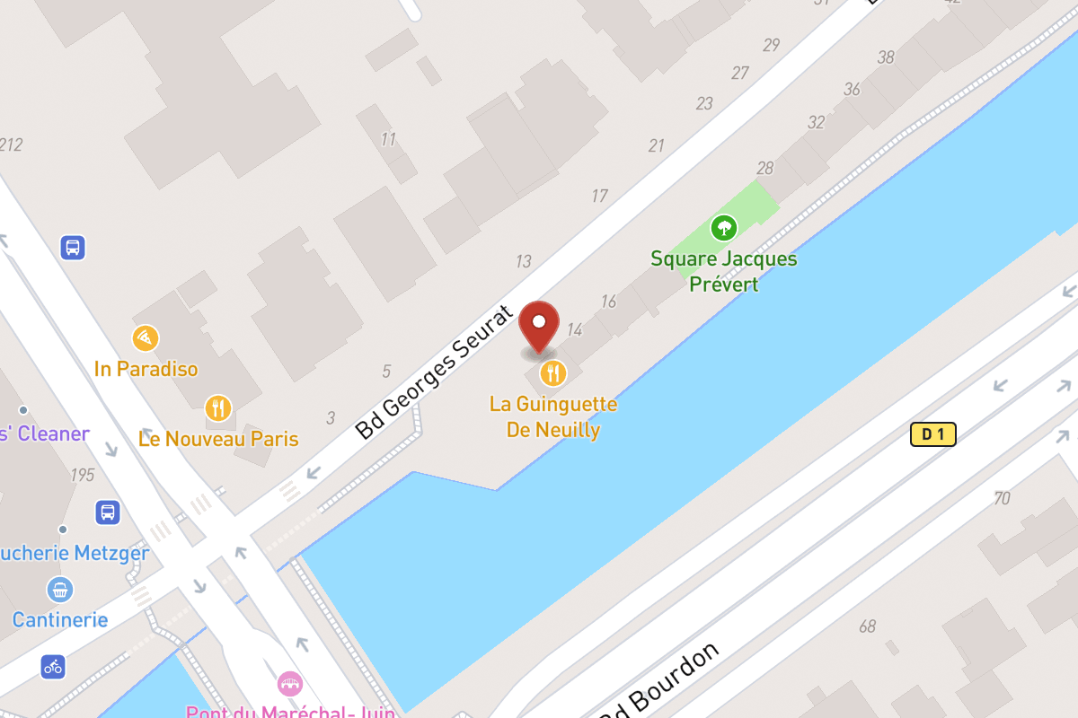 Plan de situation — 12 Boulevard Georges Seurat