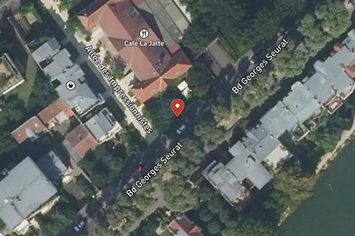 Vue satellite — 67 Boulevard Georges Seurat
