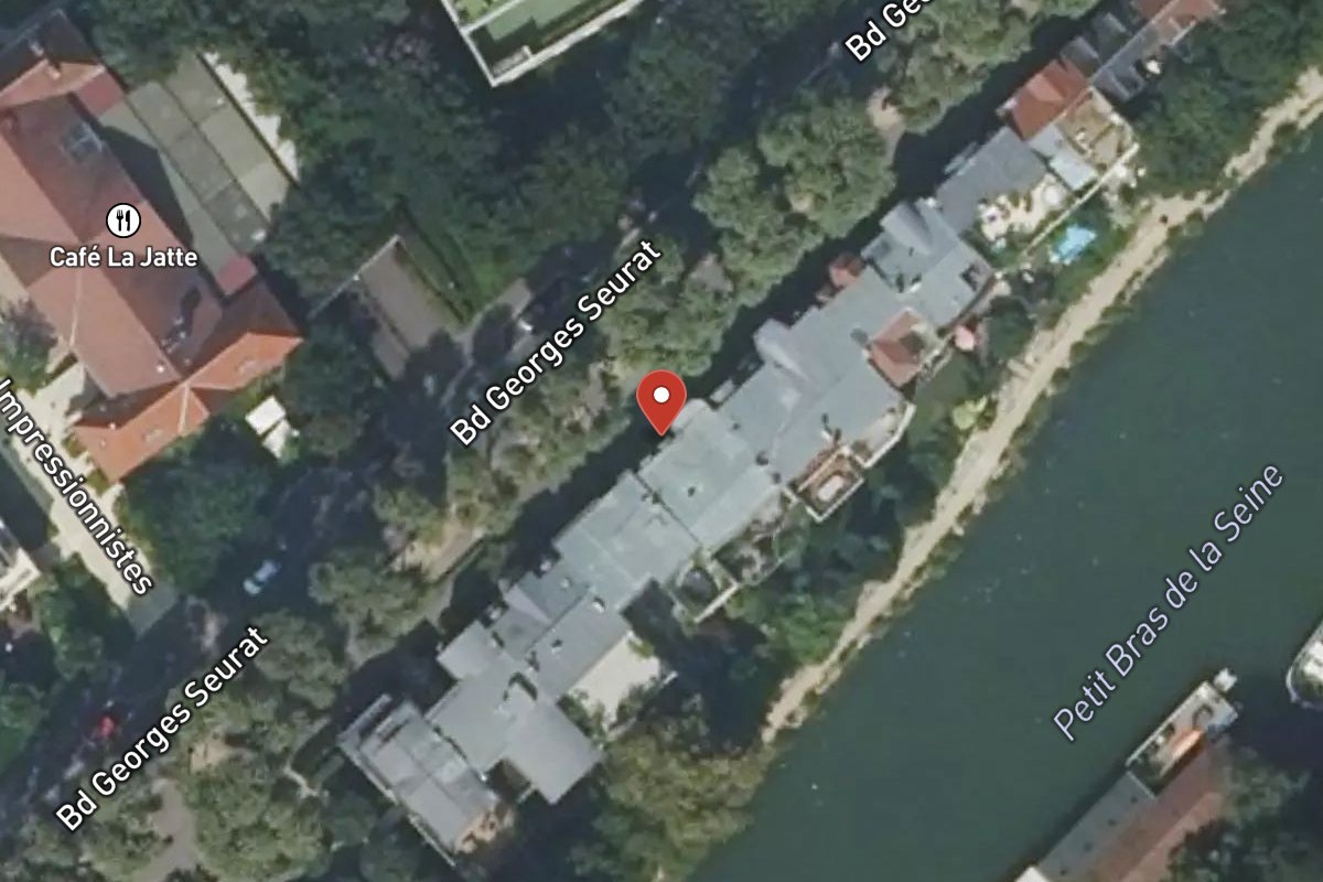 Vue satellite — 94 Boulevard Georges Seurat