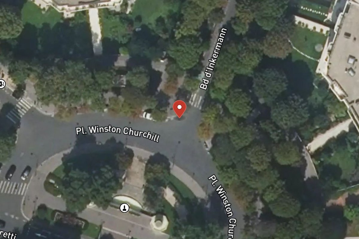 Vue satellite — 1 Boulevard Inkermann