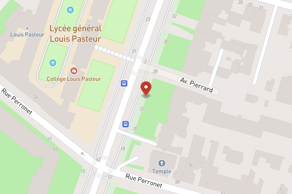 Plan de situation — 24 Boulevard Inkermann
