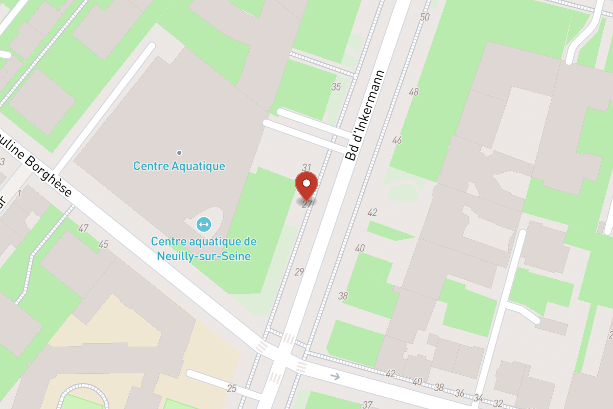 Plan de situation — 27 Boulevard Inkermann