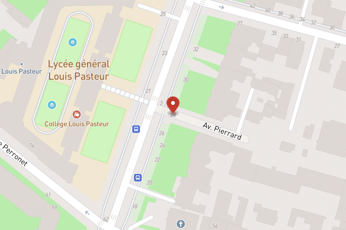 Plan de situation — 28 Boulevard Inkermann