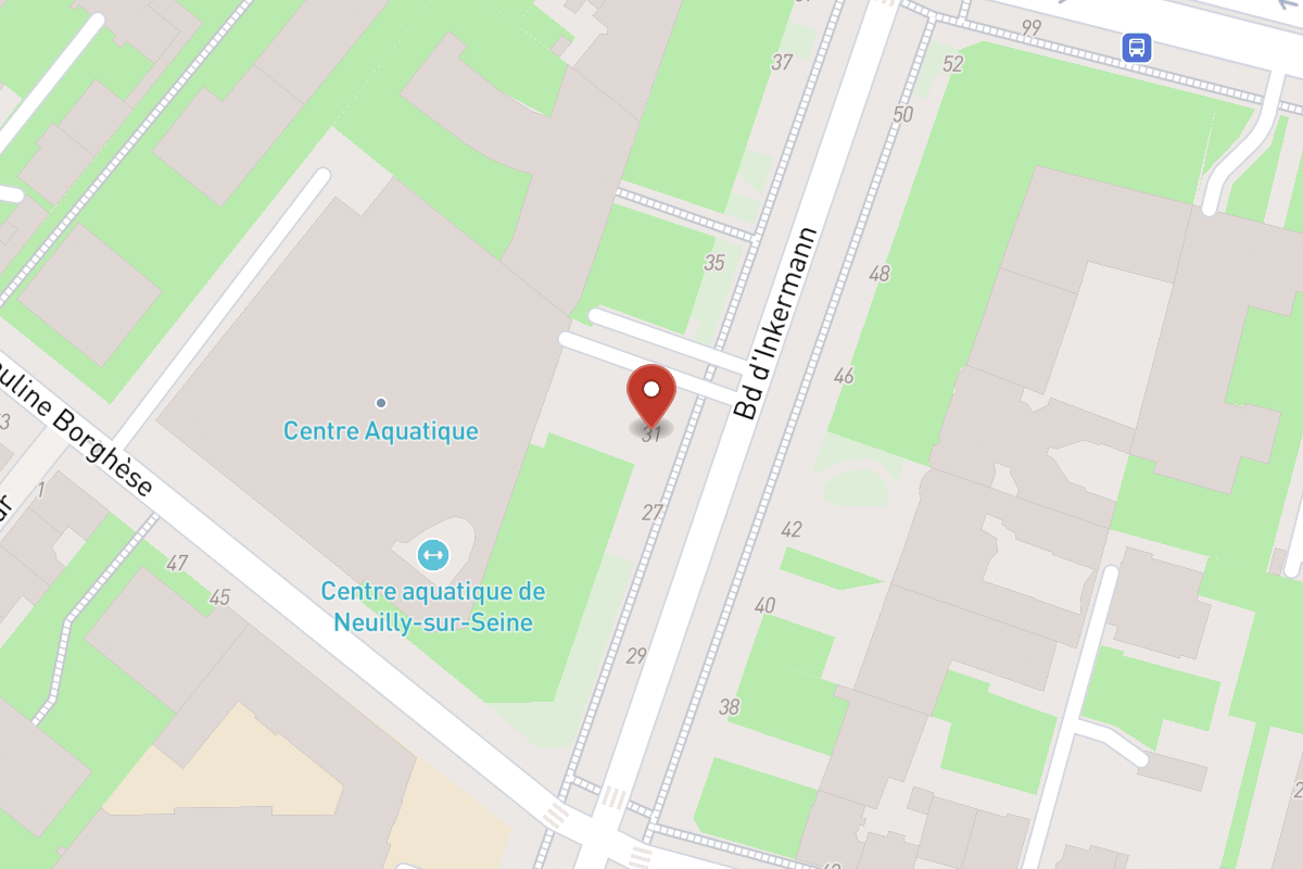 Plan de situation — 31 Boulevard Inkermann