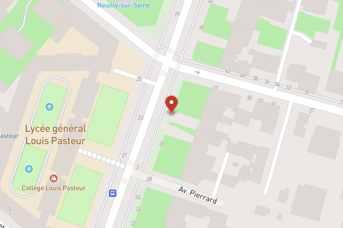 Plan de situation — 32 Boulevard Inkermann