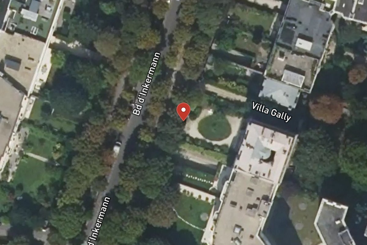 Vue satellite — 6 Boulevard Inkermann