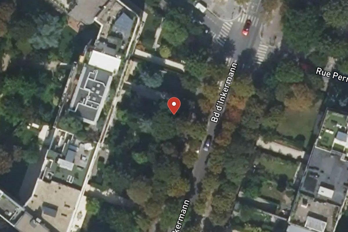 Vue satellite — 9 Boulevard Inkermann