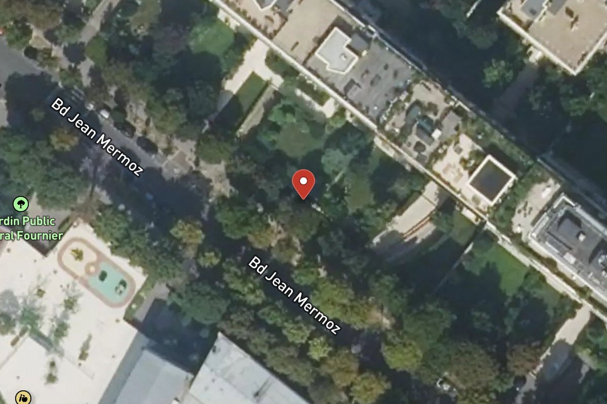 Vue satellite — 10 Boulevard Jean Mermoz
