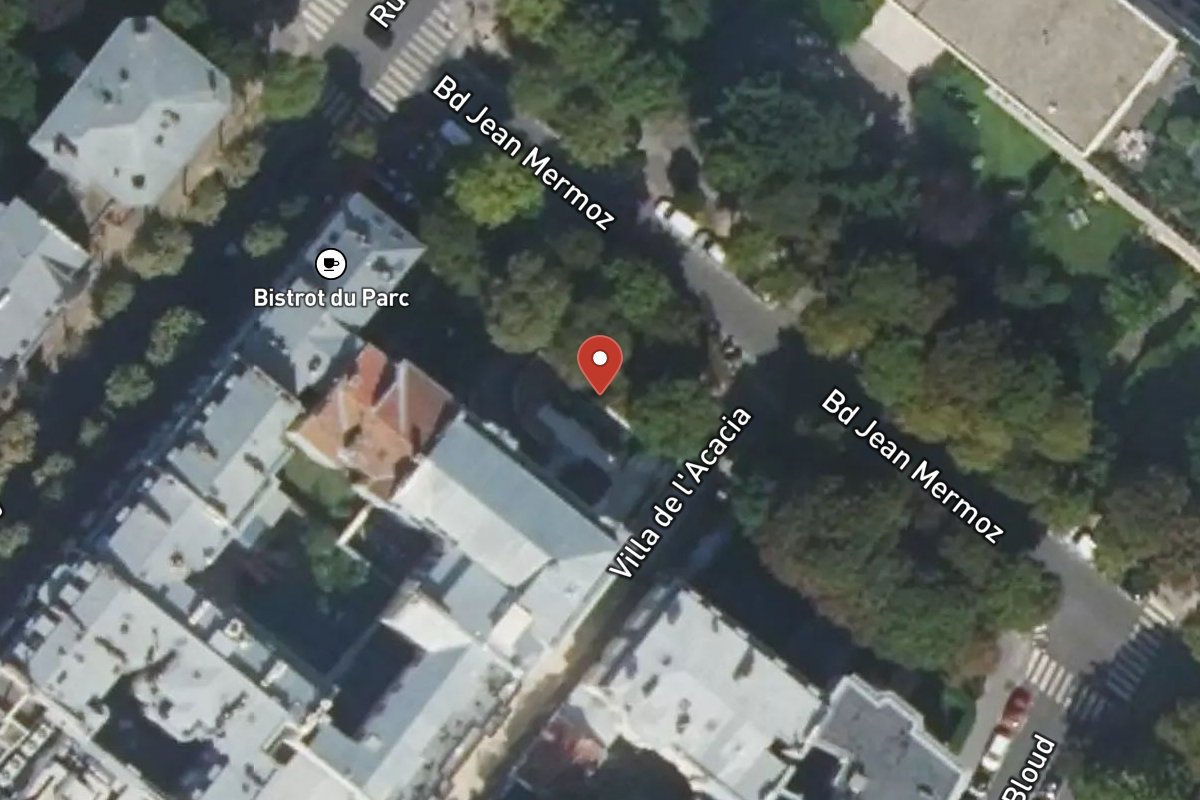 Vue satellite — 11 Boulevard Jean Mermoz