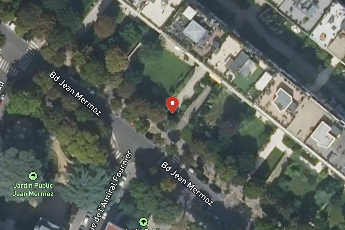 Vue satellite — 12 Boulevard Jean Mermoz