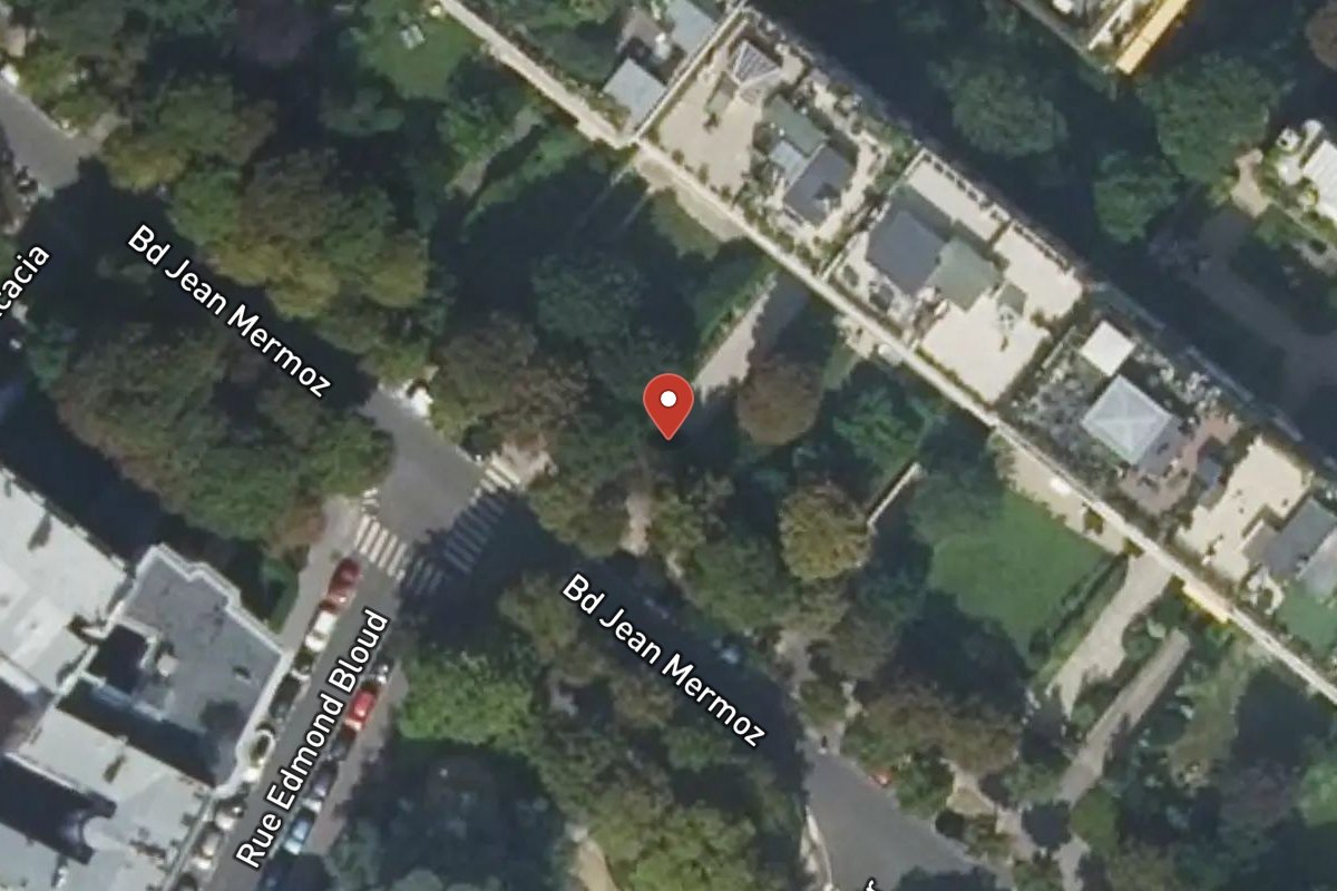 Vue satellite — 14 Boulevard Jean Mermoz