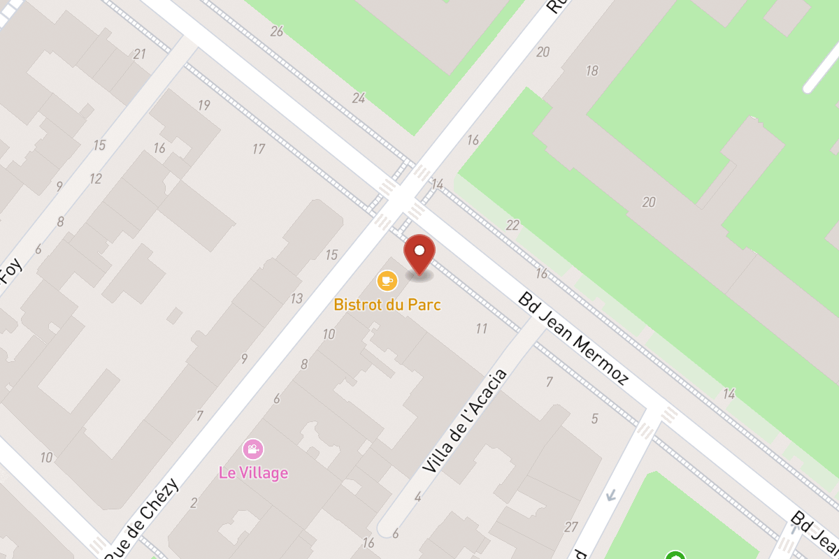 Plan de situation — 15 Boulevard Jean Mermoz