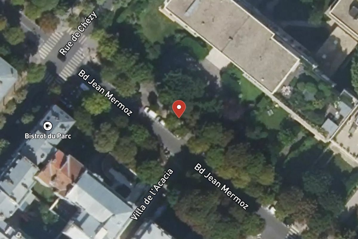 Vue satellite — 16 Boulevard Jean Mermoz