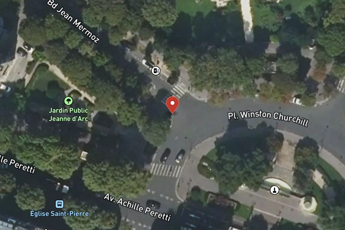 Vue satellite — 1 Boulevard Jean Mermoz