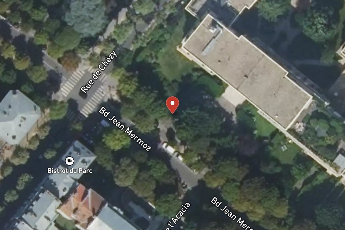 Vue satellite — 22 Boulevard Jean Mermoz