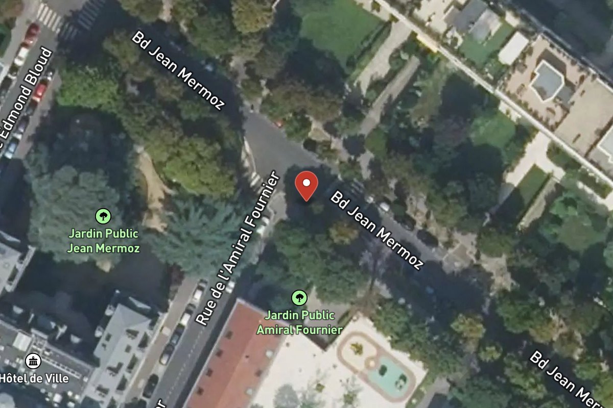 Vue satellite — 3 Boulevard Jean Mermoz