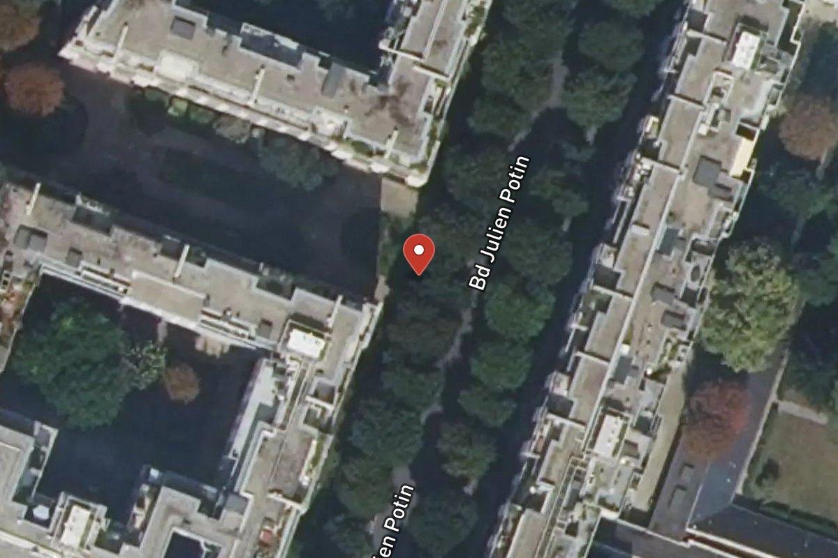 Vue satellite — 6 Boulevard Julien Potin
