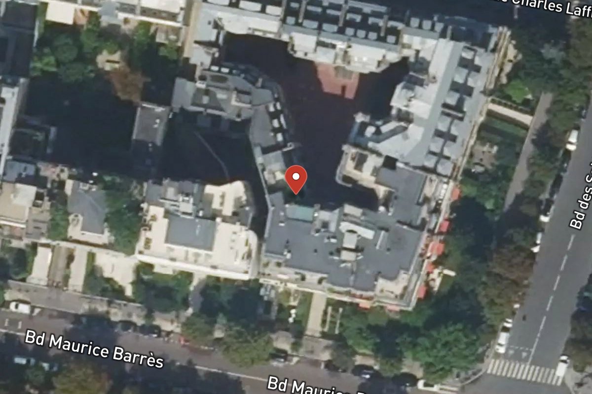 Vue satellite — 10 Boulevard Maillot