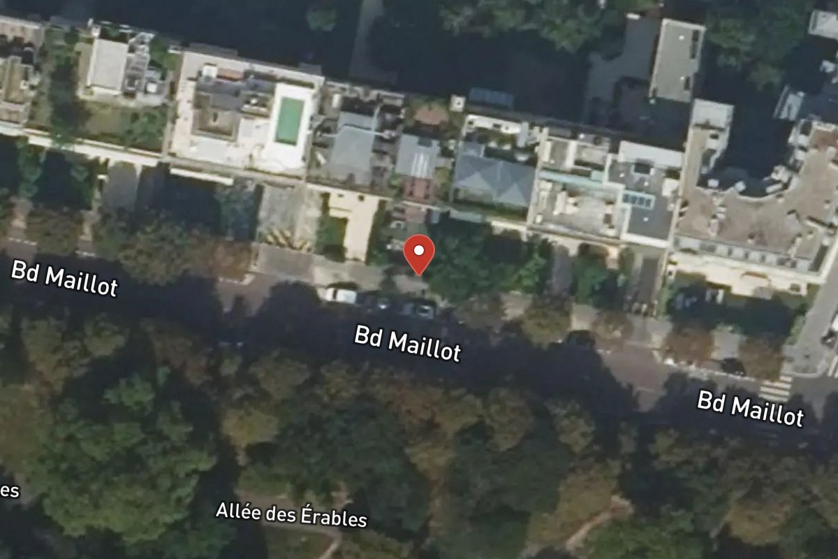Vue satellite — 18 Boulevard Maillot
