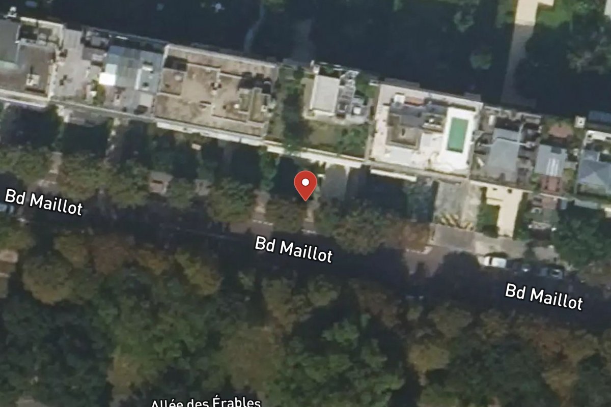 Vue satellite — 24 Boulevard Maillot