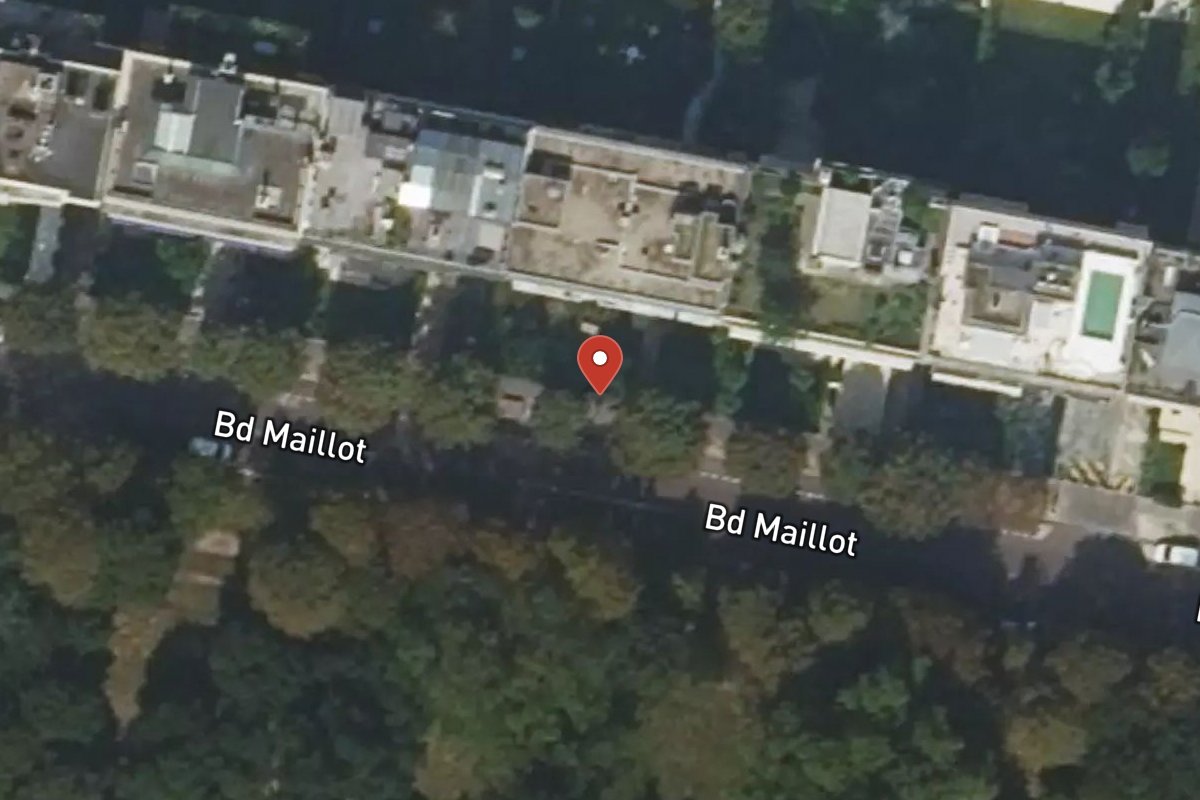 Vue satellite — 26 Boulevard Maillot