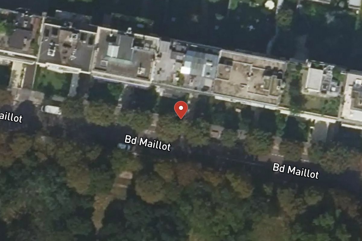 Vue satellite — 28 Boulevard Maillot