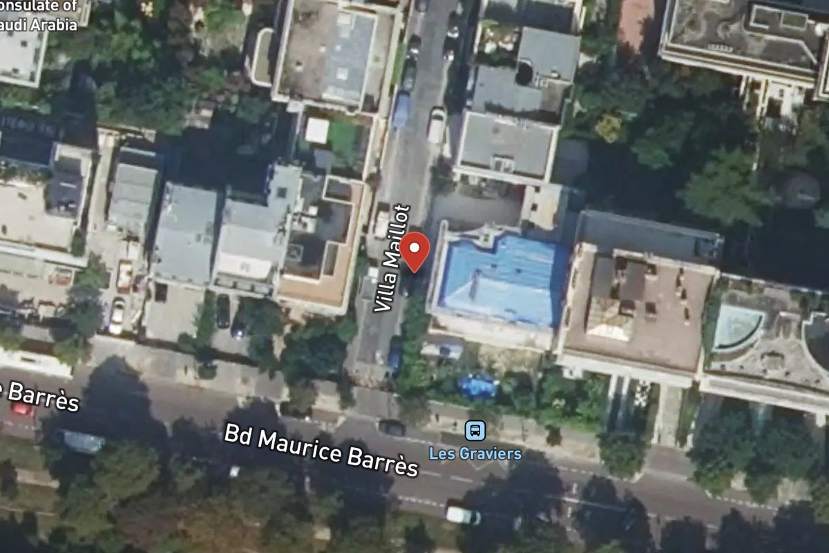 Vue satellite — 2 Boulevard Maillot