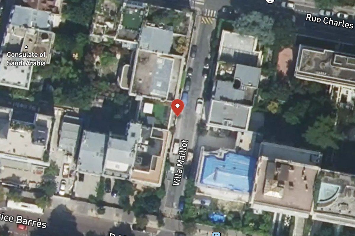 Vue satellite — 3 Boulevard Maillot