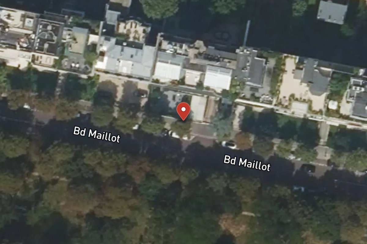Vue satellite — 46 Boulevard Maillot