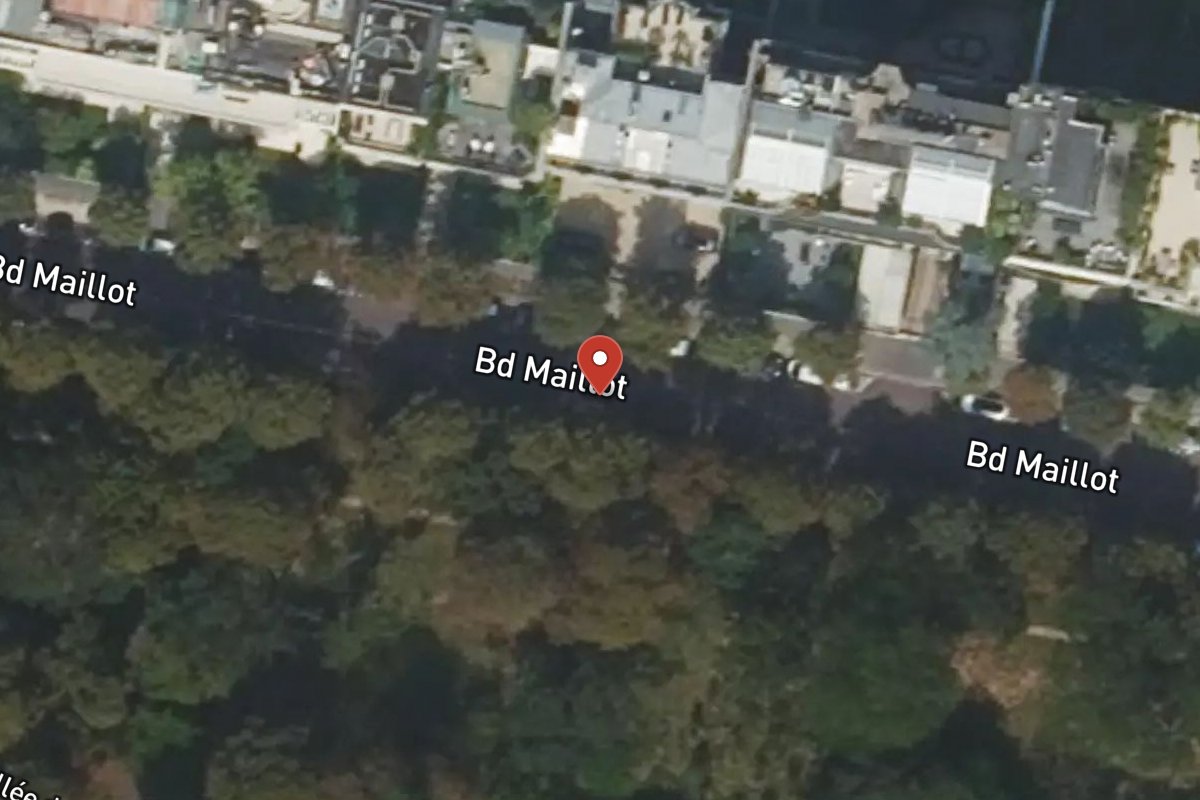 Vue satellite — 48 Boulevard Maillot
