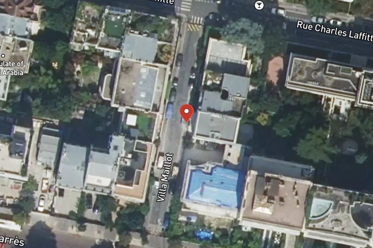 Vue satellite — 4 Boulevard Maillot