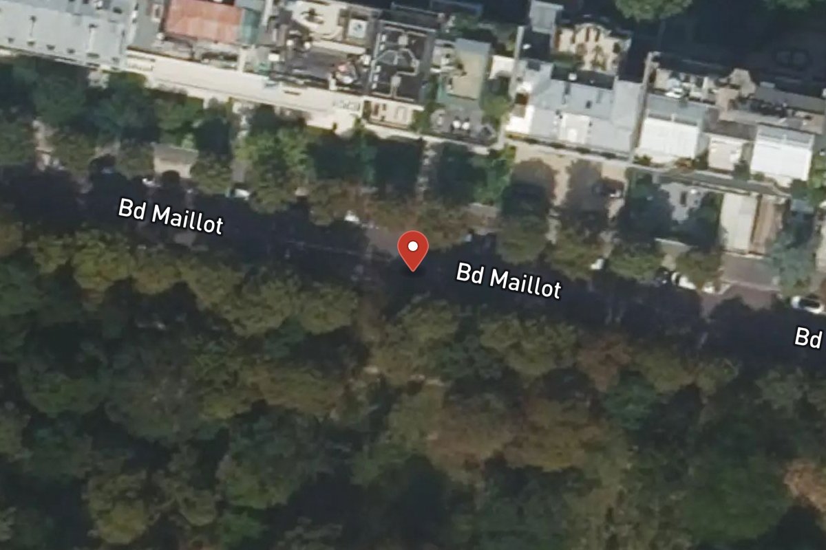 Vue satellite — 50 Boulevard Maillot