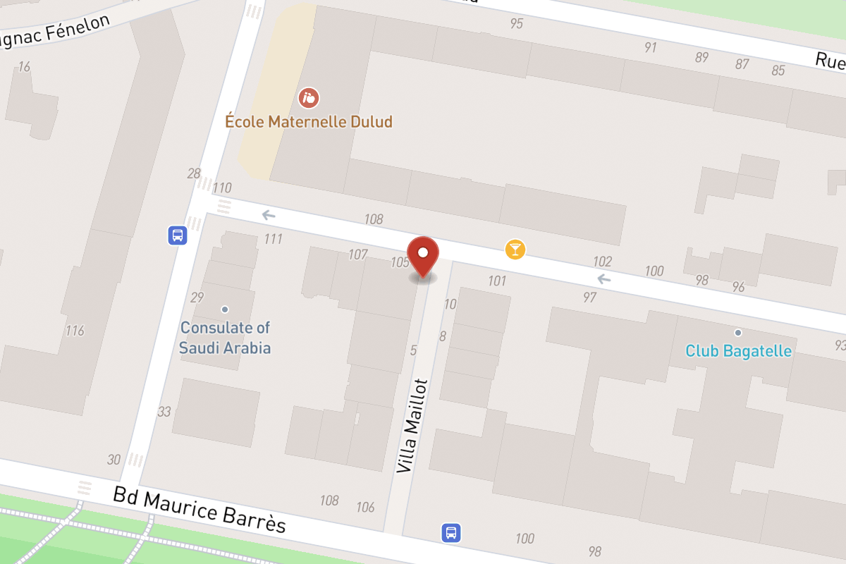 Plan de situation — 7 Boulevard Maillot