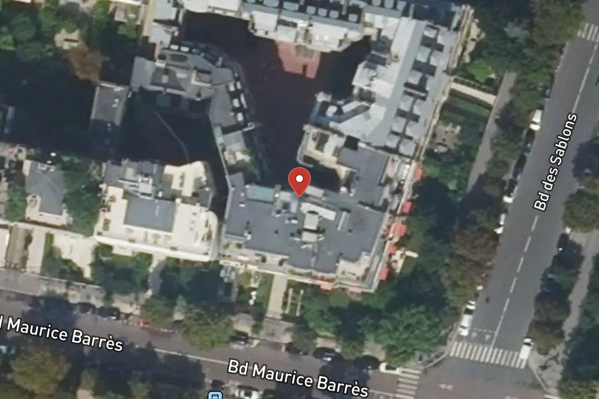 Vue satellite — 8 Boulevard Maillot