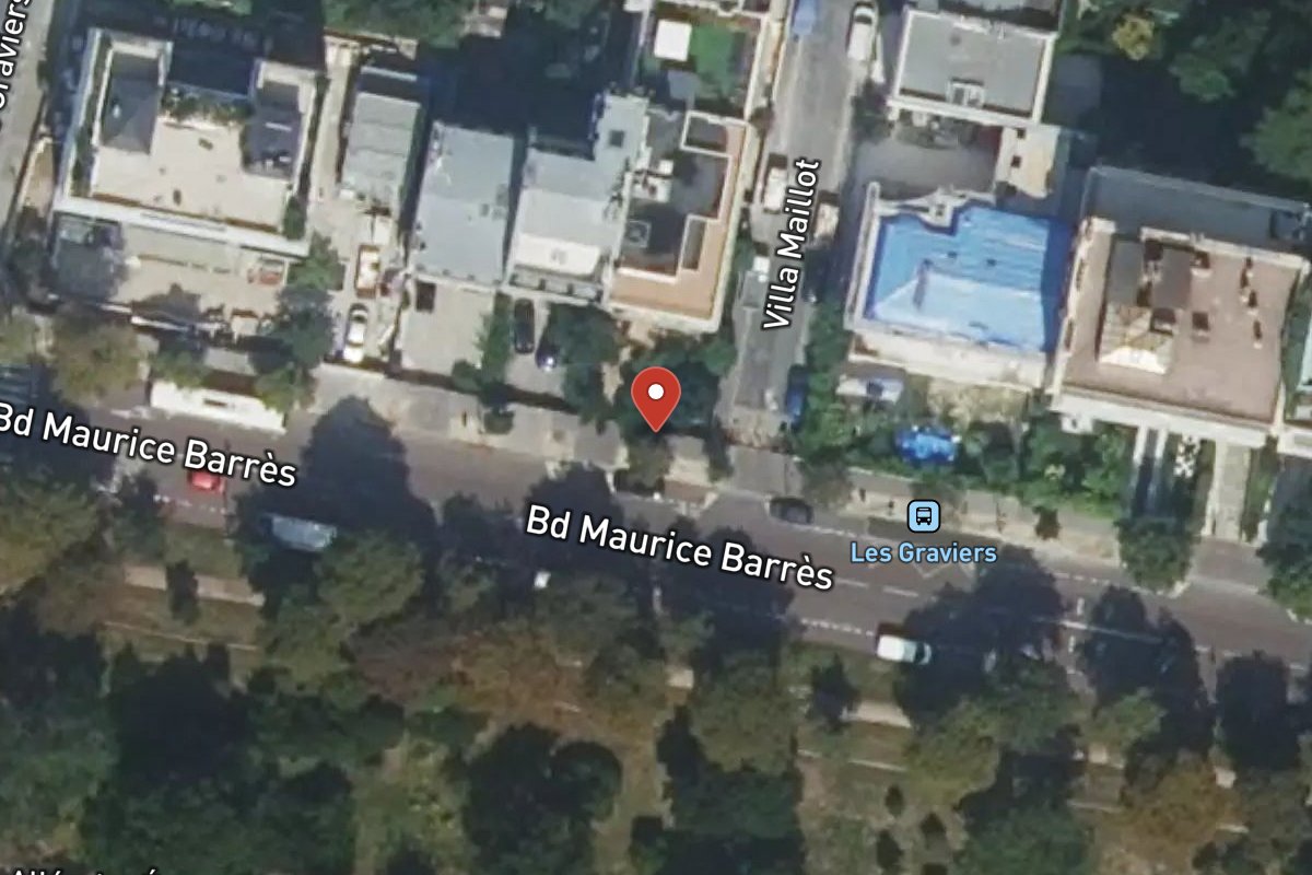 Vue satellite — 106 Boulevard Maurice Barrès
