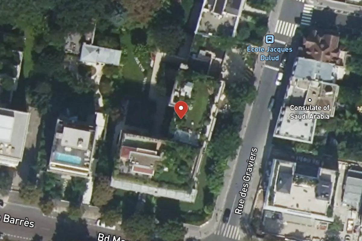 Vue satellite — 116BIS Boulevard Maurice Barrès