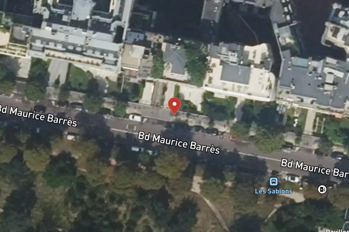 Vue satellite — 66BIS Boulevard Maurice Barrès