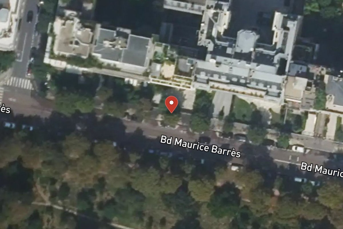 Vue satellite — 68BIS Boulevard Maurice Barrès