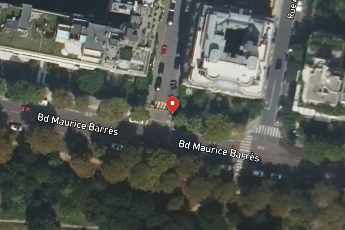 Vue satellite — 74 Boulevard Maurice Barrès