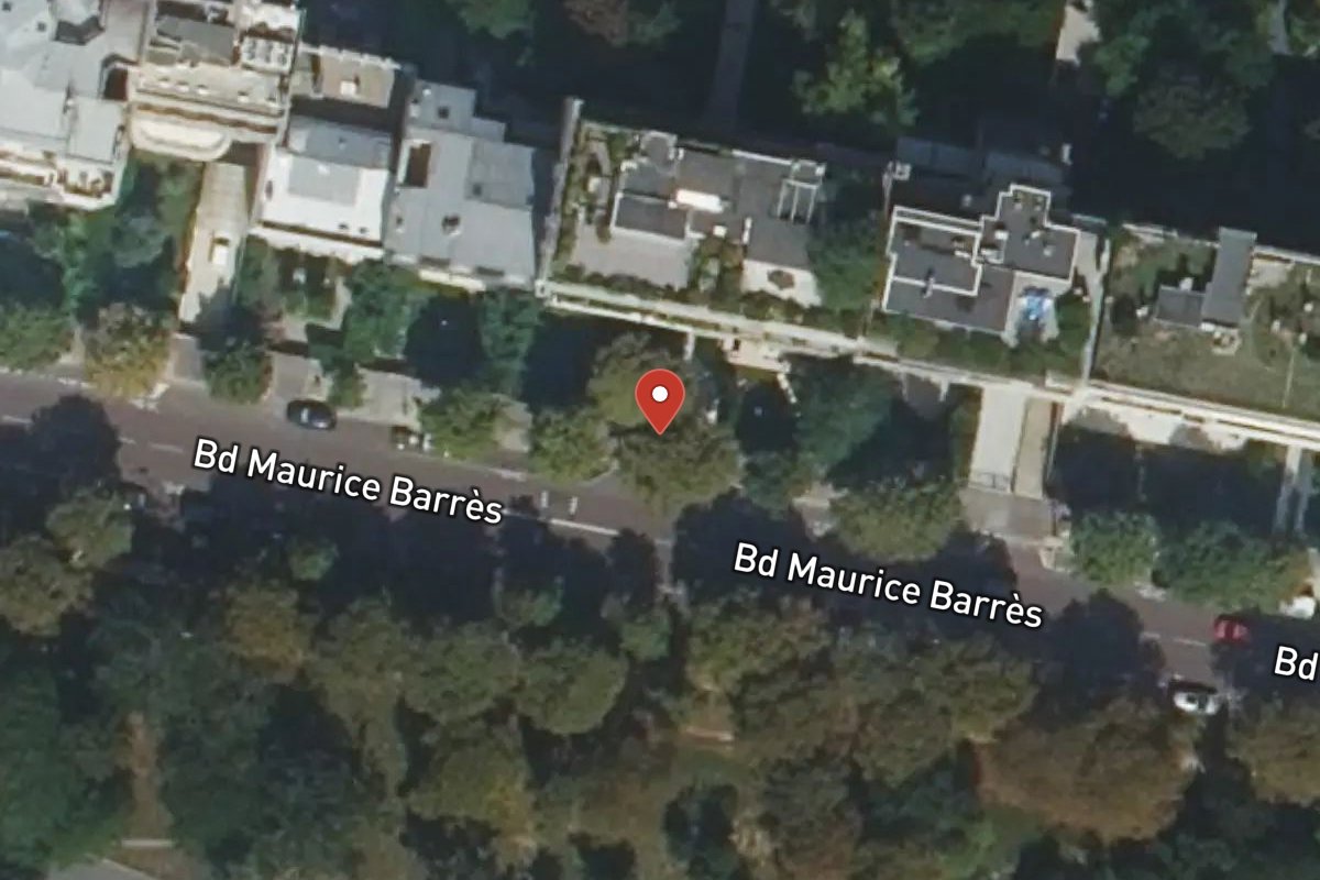 Vue satellite — 78 Boulevard Maurice Barrès